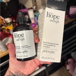 Philosophy When Hope Is Not Enough Facial Serum - Black & White